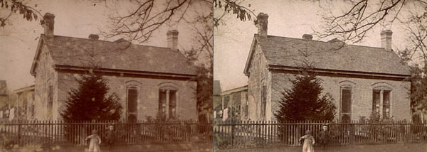 old house before and after